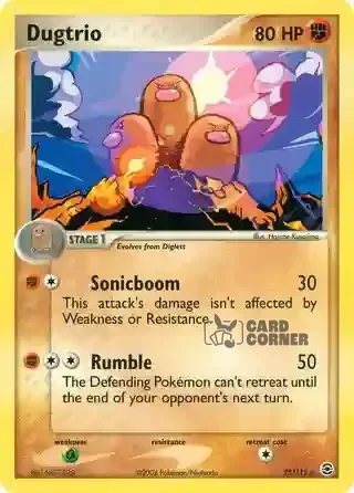 EX FireRed & LeafGreen Kartenliste - Digdri 22/112