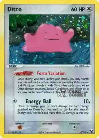 EX FireRed & LeafGreen Kartenliste - Ditto 4/112