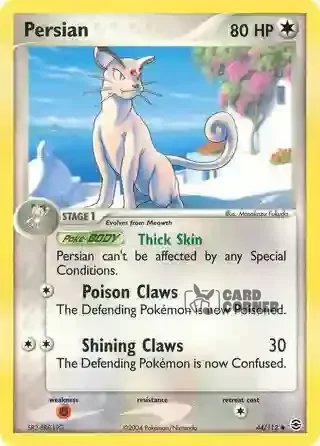 EX FireRed & LeafGreen Kartenliste - Snobilikat 44/112