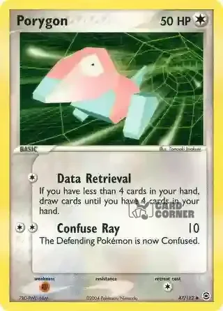 EX FireRed & LeafGreen Kartenliste - Porygon 47/112