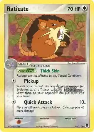 EX FireRed & LeafGreen Kartenliste - Rattikarl 48/112