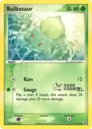 EX FireRed & LeafGreen Kartenliste - Bisasam 55/112