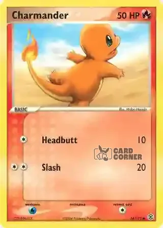 EX FireRed & LeafGreen Kartenliste - Glumanda 58/112