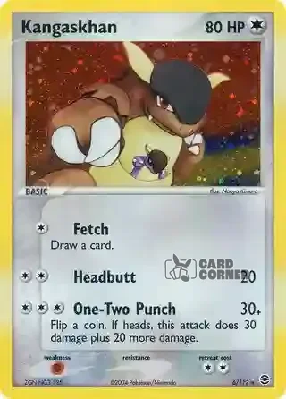 EX FireRed & LeafGreen Kartenliste - Kangama 6/112