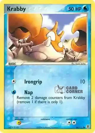 EX FireRed & LeafGreen Kartenliste - Krabby 66/112