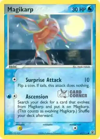 EX FireRed & LeafGreen Kartenliste - Karpador 67/112