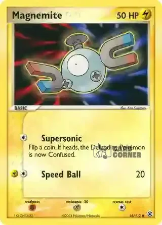 EX FireRed & LeafGreen Kartenliste - Magnetilo 68/112