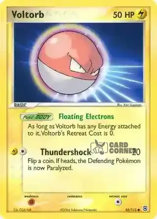 EX FireRed & LeafGreen Kartenliste - Voltobal 85/112