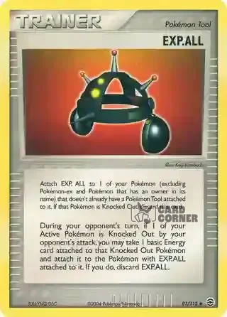 EX FireRed & LeafGreen Kartenliste - EP-Teiler 91/112