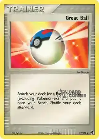 EX FireRed & LeafGreen Kartenliste - Superball 92/112