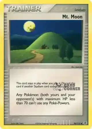 EX FireRed & LeafGreen Kartenliste - Mondberg 94/112