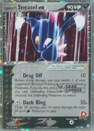 EX Team Rocket Returns Kartenliste - Rocket's Sneasel ex 103/109