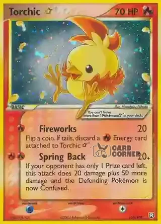 EX Team Rocket Returns Kartenliste - Torchic ☆ 108/109