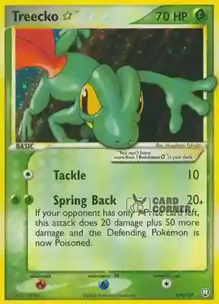 EX Team Rocket Returns Kartenliste - Treecko ☆ 109/109