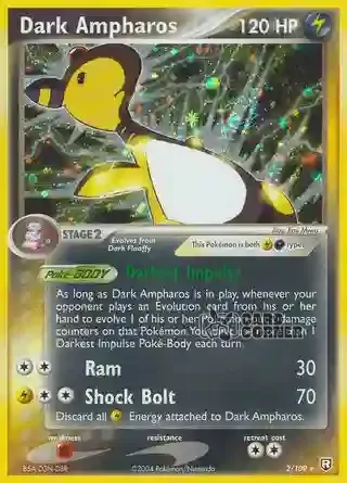 EX Team Rocket Returns Kartenliste - Dark Ampharos 2/109