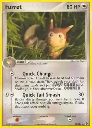 EX Team Rocket Returns Kartenliste - Furret 22/109