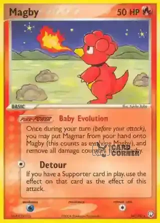 EX Team Rocket Returns Kartenliste - Magby 24/109