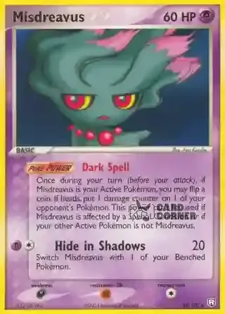 EX Team Rocket Returns Kartenliste - Misdreavus 25/109