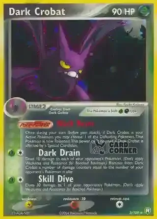 EX Team Rocket Returns Kartenliste - Dark Crobat 3/109