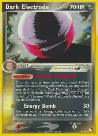 EX Team Rocket Returns Kartenliste - Dark Electrode 4/109