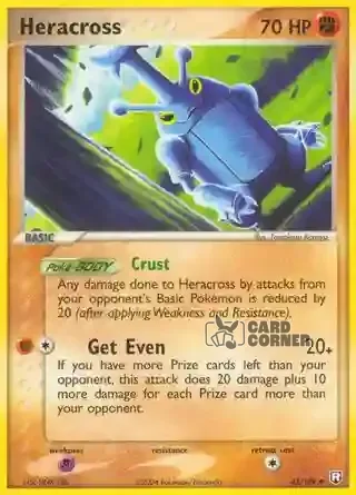 EX Team Rocket Returns Kartenliste - Heracross 43/109