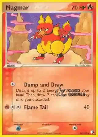 EX Team Rocket Returns Kartenliste - Magmar 44/109