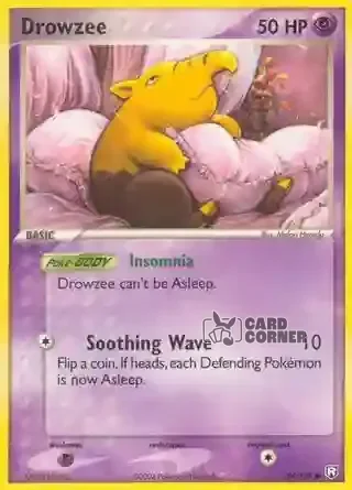 EX Team Rocket Returns Kartenliste - Drowzee 54/109