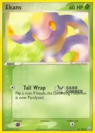 EX Team Rocket Returns Kartenliste - Ekans 55/109