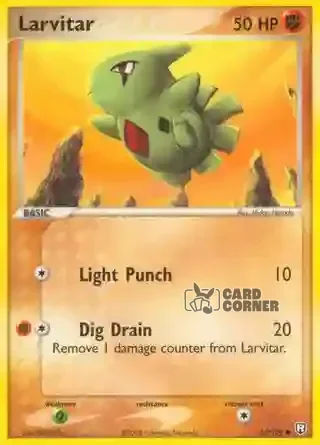 EX Team Rocket Returns Kartenliste - Larvitar 63/109