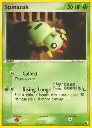 EX Team Rocket Returns Kartenliste - Spinarak 78/109