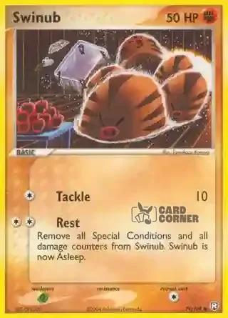 EX Team Rocket Returns Kartenliste - Swinub 79/109