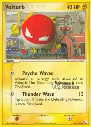 EX Team Rocket Returns Kartenliste - Voltorb 80/109
