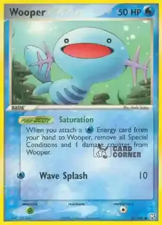 EX Team Rocket Returns Kartenliste - Wooper 81/109