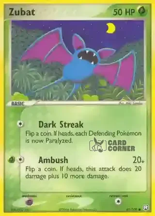 EX Team Rocket Returns Kartenliste - Zubat 82/109