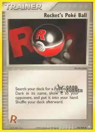 EX Team Rocket Returns Kartenliste - Rocket's Poké Ball 89/109