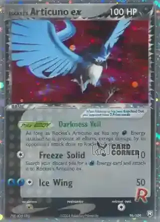 EX Team Rocket Returns Kartenliste - Rocket's Articuno ex 96/109