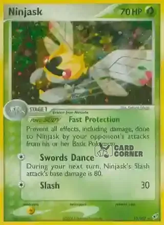 EX Deoxys Kartenliste - Ninjask 13/107