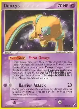EX Deoxys Kartenliste - Deoxys 18/107