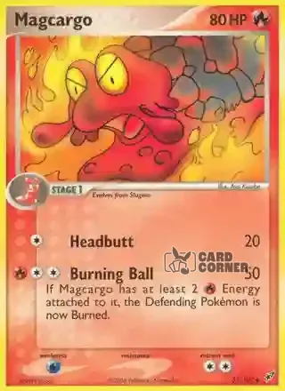 EX Deoxys Kartenliste - Magcargo 37/107