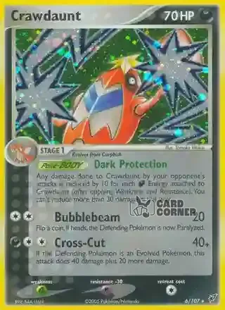 EX Deoxys Kartenliste - Krebutack 6/107