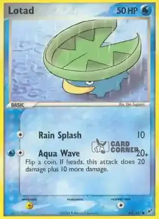 EX Deoxys Kartenliste - Loturzel 63/107