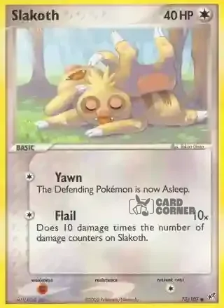 EX Deoxys Kartenliste - Bummelz 73/107