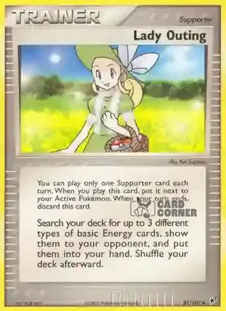 EX Deoxys Kartenliste - Lady Outing 87/107