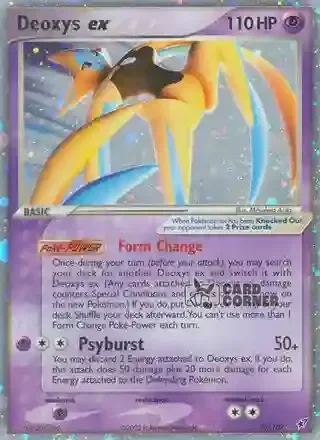 EX Deoxys Kartenliste - Deoxys ex 98/107