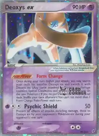 EX Deoxys Kartenliste - Deoxys ex 99/107