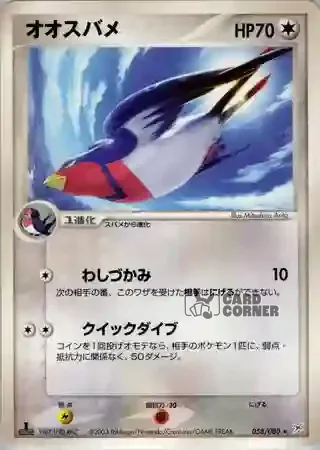 Magma vs Aqua Two Ambitions Card List - Schwalboss 058/080