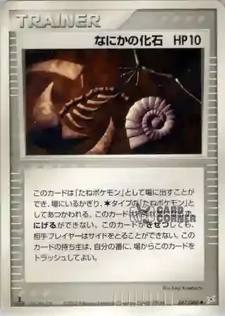 Magma vs Aqua Two Ambitions Card List - Geheimnis-Fossil 067/080