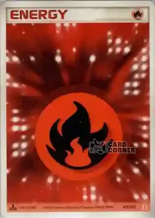 Holon Research Tower Quarter Deck: Fire Card List - Feuer-Energie 012/015