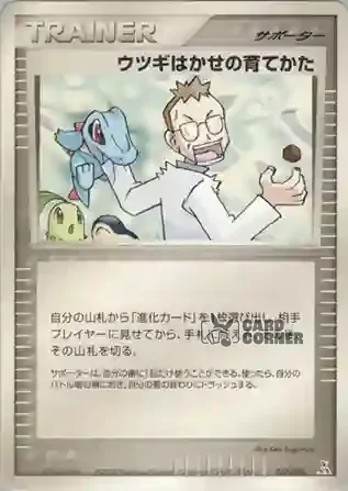 Feraligatr ex Constructed Starter Deck Card List - Professor Linds Trainingsmethoden 013/016