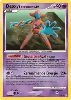 Erwachte Legenden Kartenliste - Deoxys Normalform 001/146